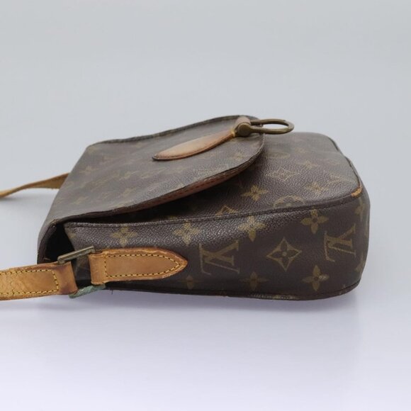LOUIS VUITTON Monogram Saint Cloud GM Shoulder Bag M51242 LV Auth 120031 - Picture 4 of 16